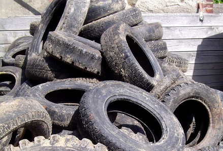 A pile of tires. Photo by FreeImages.com/RonalSchuster